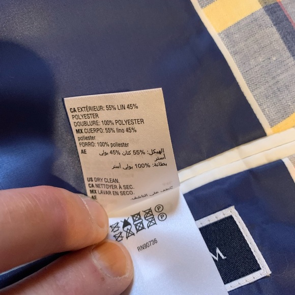 Men’s ClubRoom Plaid Sport Coat - Picture 4 of 8